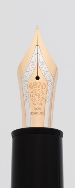 Montblanc Meisterstuck 149 Fountain Pen - Basic Black, Red Gold